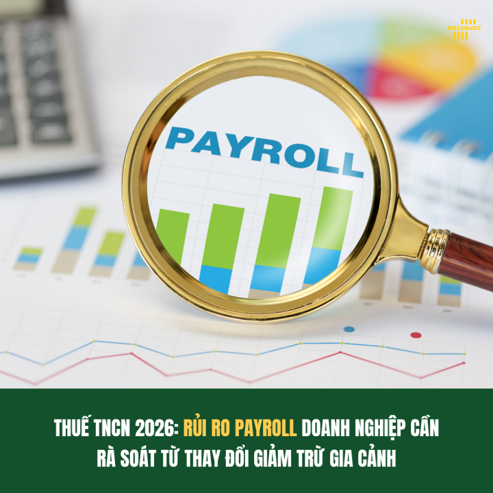 Thuế TNCN 2026: Rủi ro payroll doanh nghiệp cần rà soát từ thay đổi giảm trừ gia cảnh 