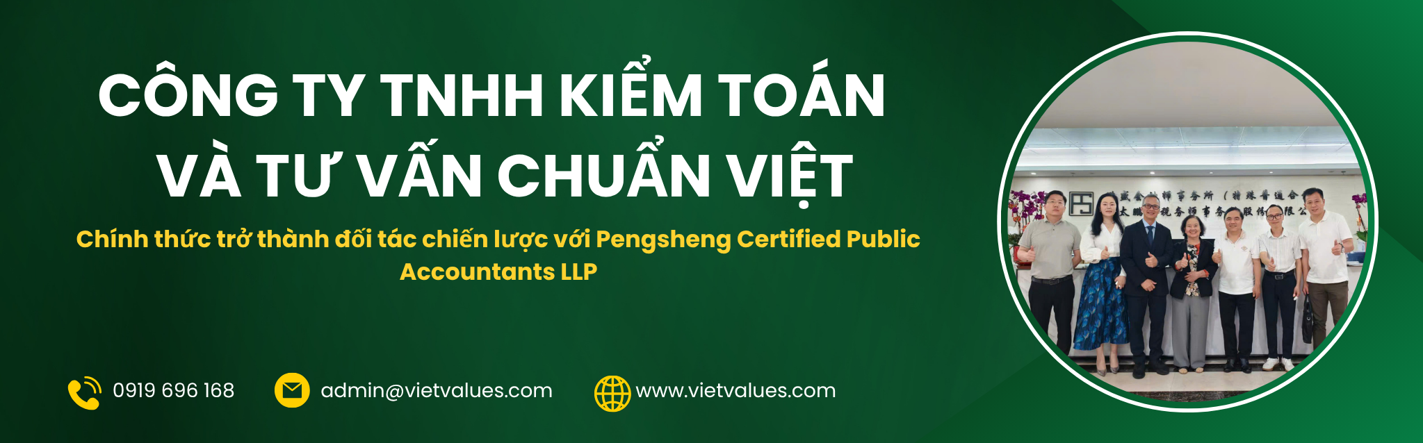 VIETVALUES HỢP TÁC VỚI PENGSHENG